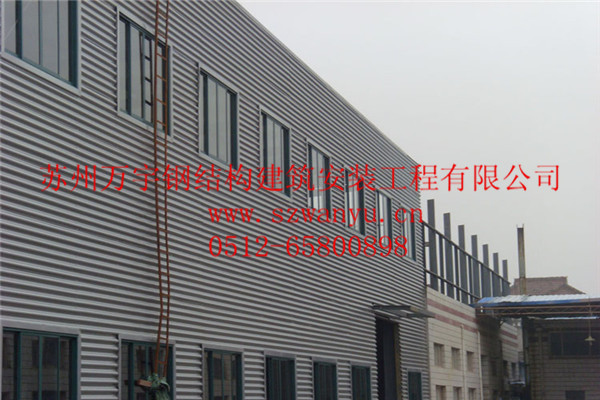 苏州轻钢屋面展厅体育馆网架管桁架钢结构厂房厂家