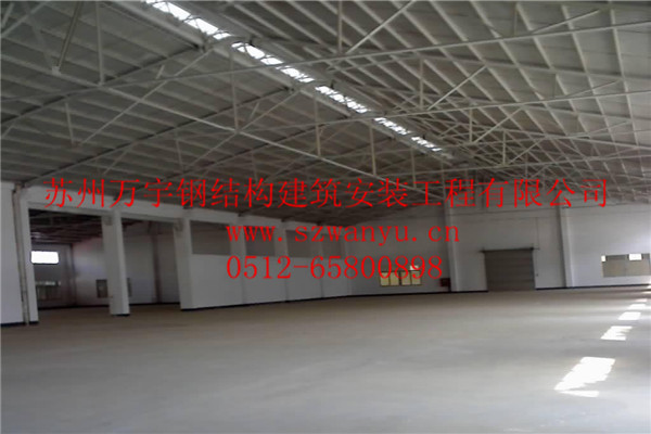 苏州常州网架管桁架轻钢钢结构厂房设计制作