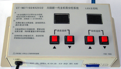 SD卡1024X64主机带分控LED控制系统