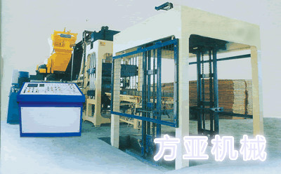 QTY6-15型全自动液压砌块成型机生产线