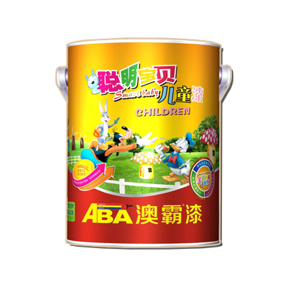 ABA澳霸漆聪明宝贝儿童漆。儿童漆加盟