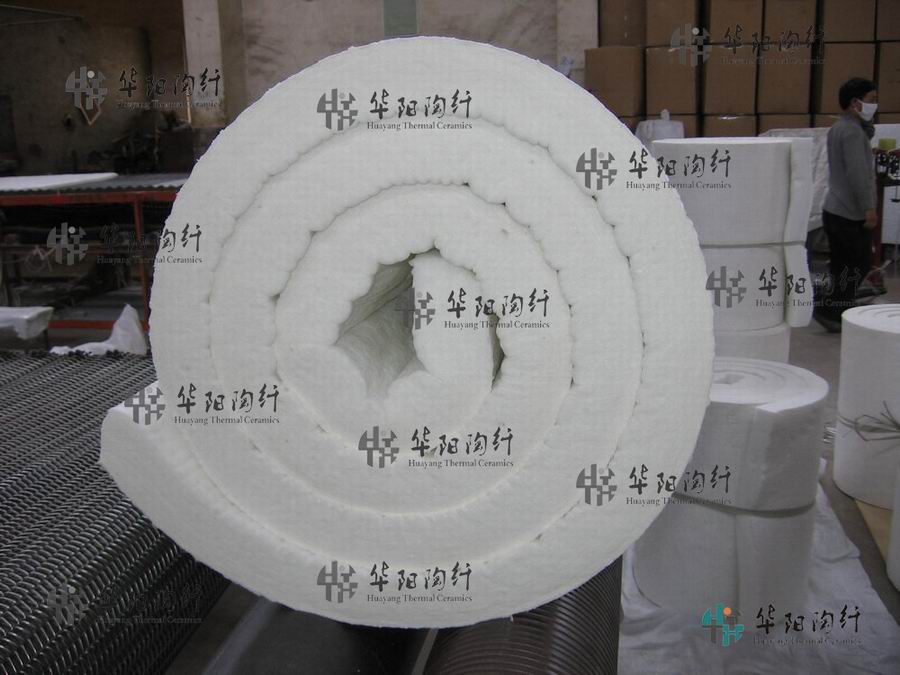 供应玻璃脱模隔热用陶瓷纤维毯