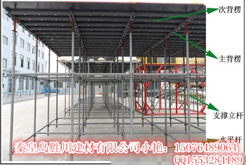胜川脚手架及新型顶板支撑体系