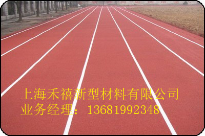 供应复合型塑胶跑道材料/上海禾禧厂家销售