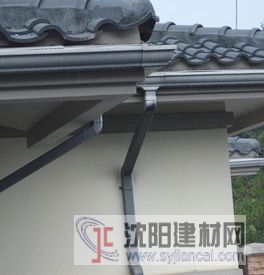 PVC屋檐排水槽 排水天沟