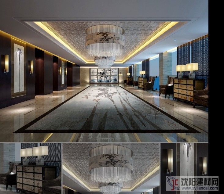 豪华酒店工程吊灯会所KTV宾馆圆形水晶灯