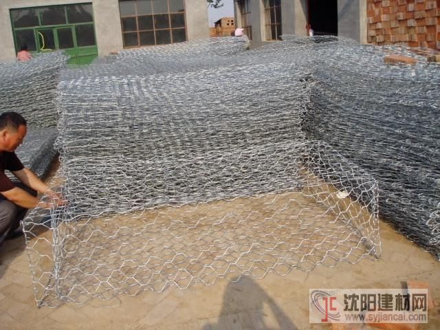 盘锦河道水利格宾石笼网/网箱-镀锌六角网