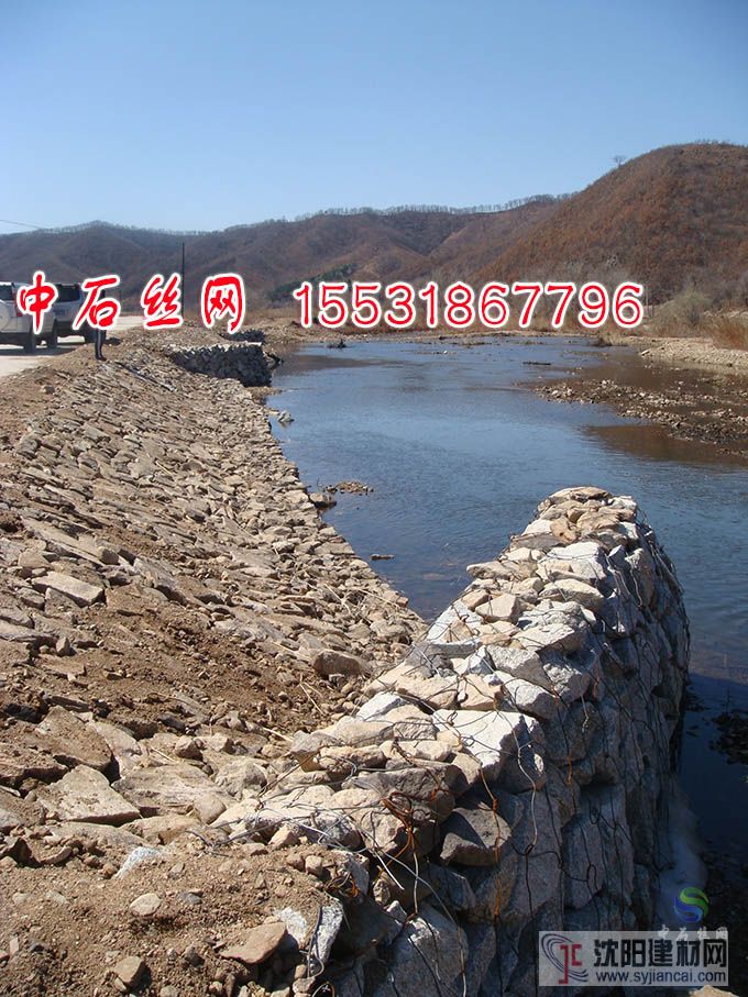 河南河道治理格宾网_镀锌覆塑格宾网箱