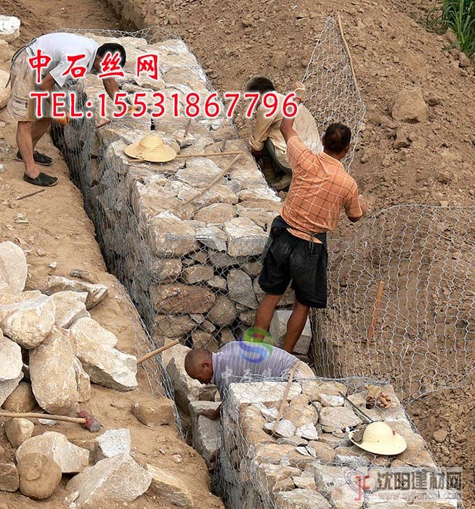 防洪护堤格宾笼_河道治理格宾网箱