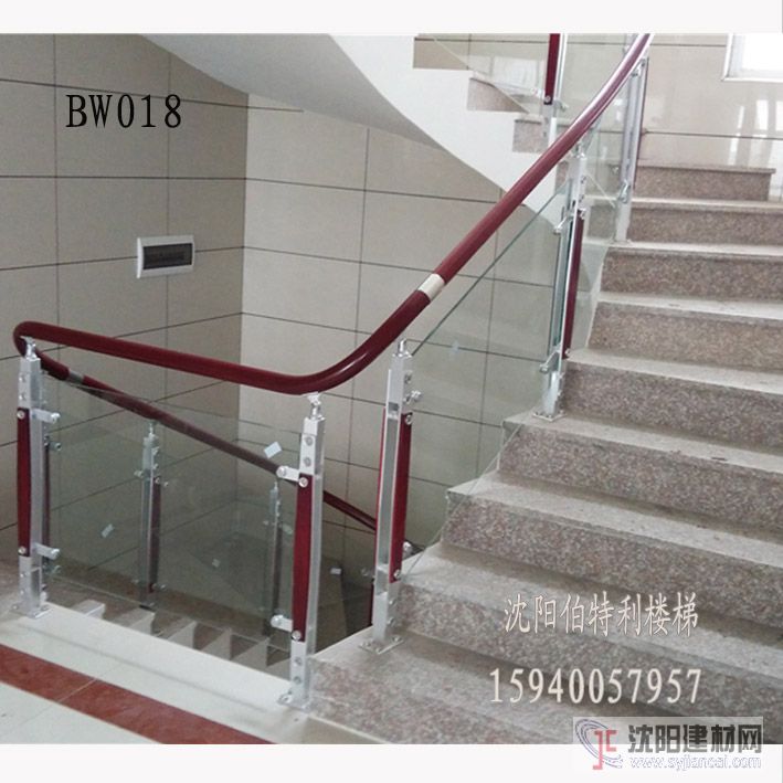 沈阳玻璃楼梯围栏