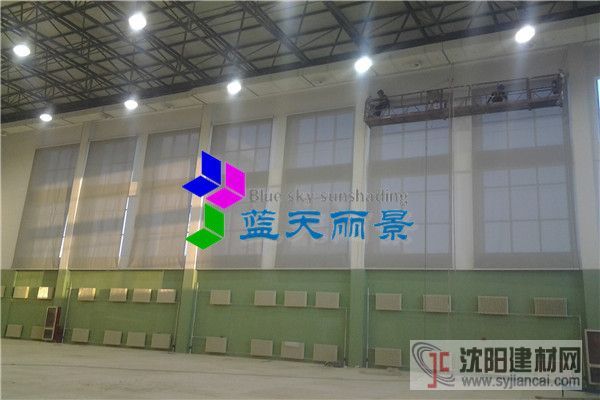 内蒙古上都电厂体育馆电动卷帘工程