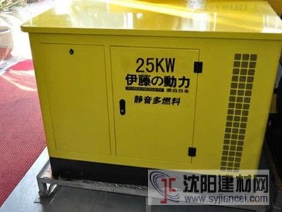 上海伊藤25kw多燃料发电机