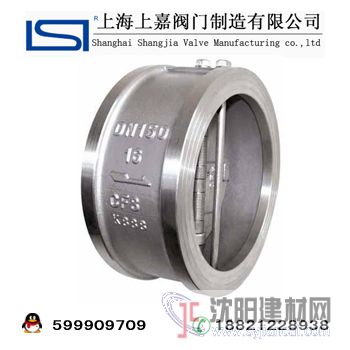 对夹蝶形止回阀H76H-10C