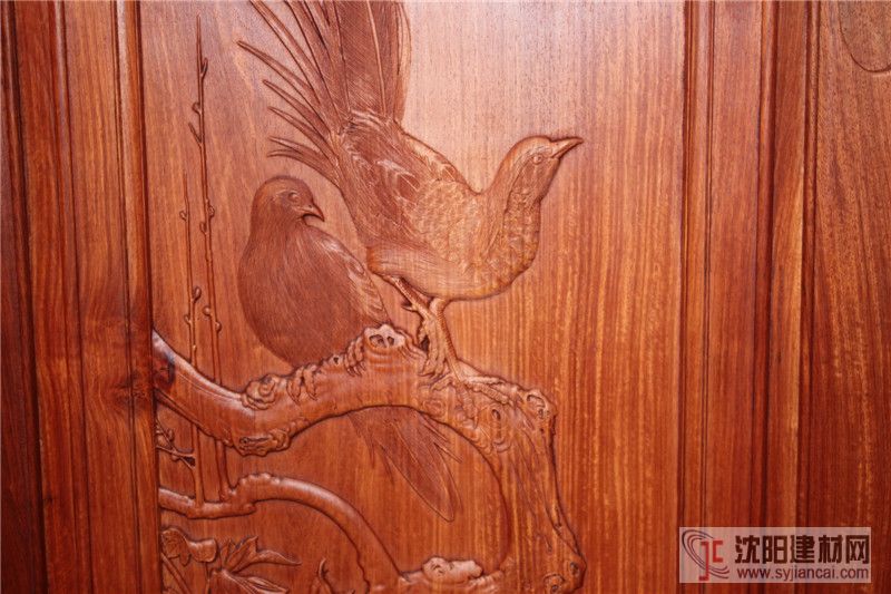 中国红木家具品牌   福禄寿大衣柜