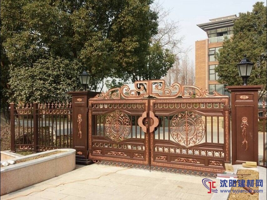 长春铸铝大门长春铝艺围栏铝艺大门