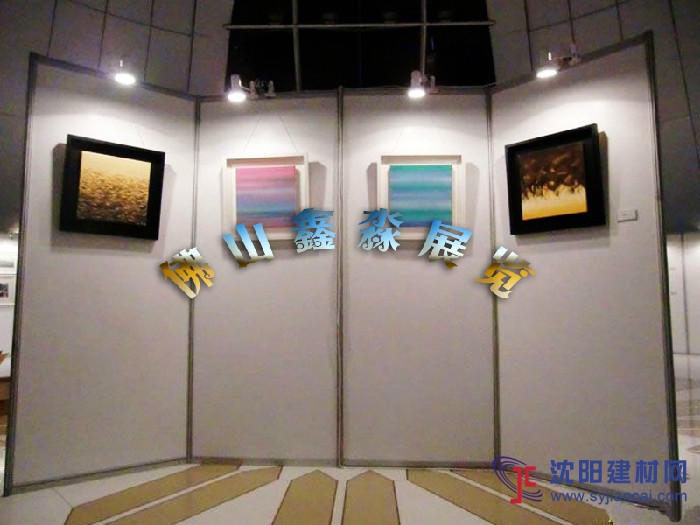 新乡八棱柱展板工厂，同仁画廊屏风展架