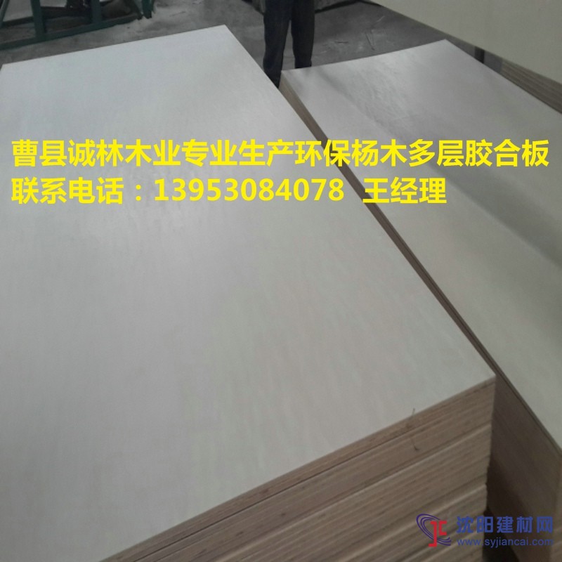 厂家直销杨木板材，顺向胶合板，LVL多层板，包装板