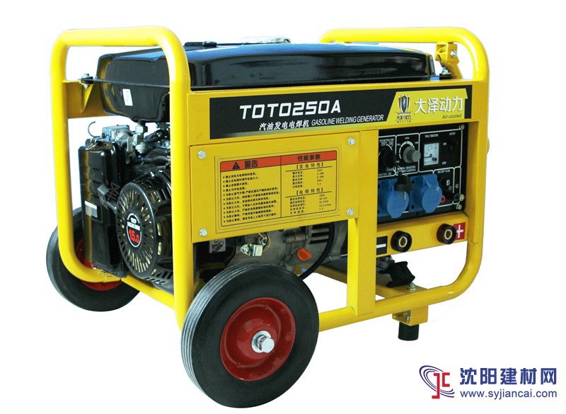 大泽动力轻便式TOTO250A-汽油发电电焊机