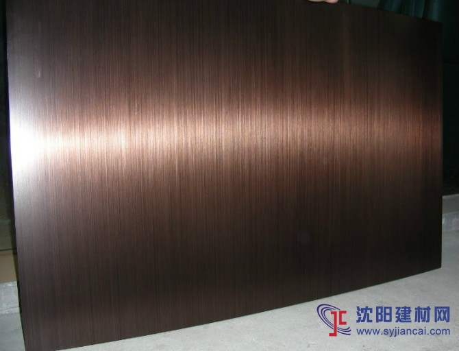 厂家专业生产 不锈钢花纹蚀刻板  304彩色不锈钢