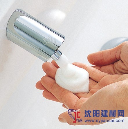 挂墙式泡沫给皂器 感应泡沫皂液器 水龙头式给皂器