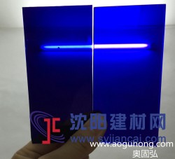 电焊面罩用蓝色钴玻璃