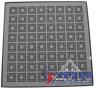 全钢通风防静电地板