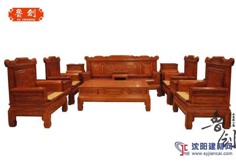 厂家直销古典缅甸花梨木古典红木家具批发价成套价格
