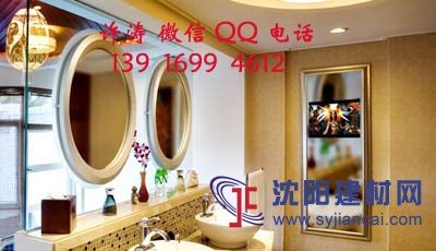 镜子电视透明玻璃