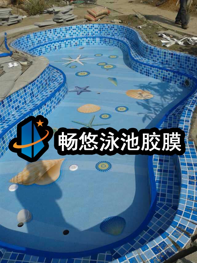 杭州dy世界大酒店泳池胶膜