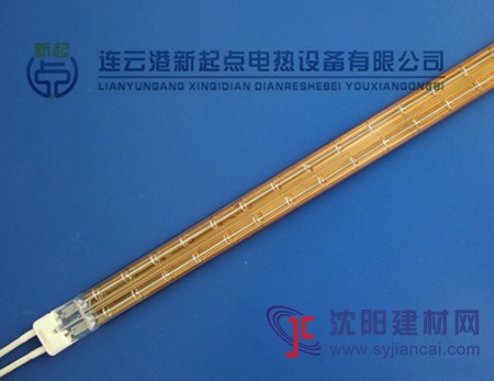 半镀金石英加热管加热方向集中 效率高且节省电能