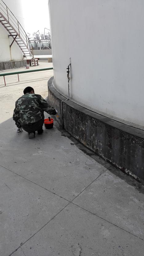中国航油集团储罐围堰防腐防水防护