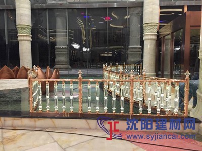 东方山水度假区酒店水晶栏杆