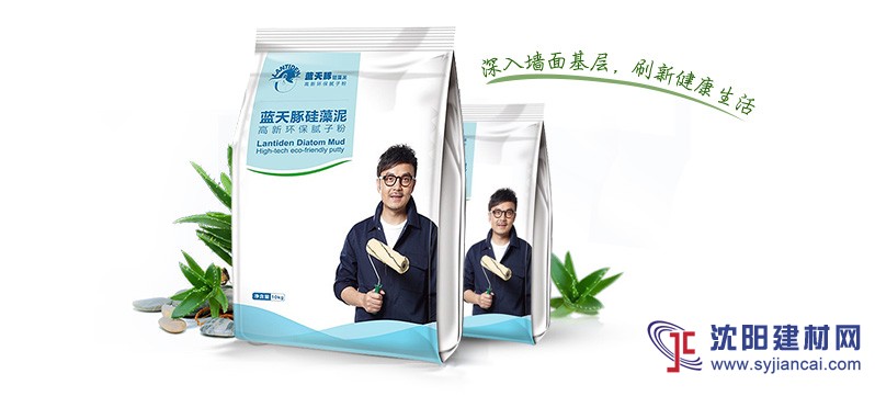 沈阳硅藻泥 硅藻泥品牌 蓝天豚硅藻腻子粉