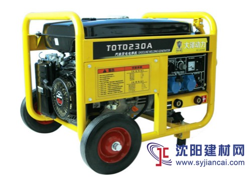 大泽动力230A汽油发电电焊机型号