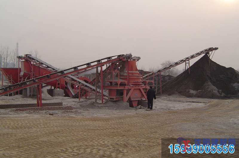 湖北鹅卵石制砂生产线/鹅卵石制砂设备/制砂机
