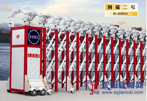 中华豪门门排材质采用高强度锌合金，材质有3种颜色（