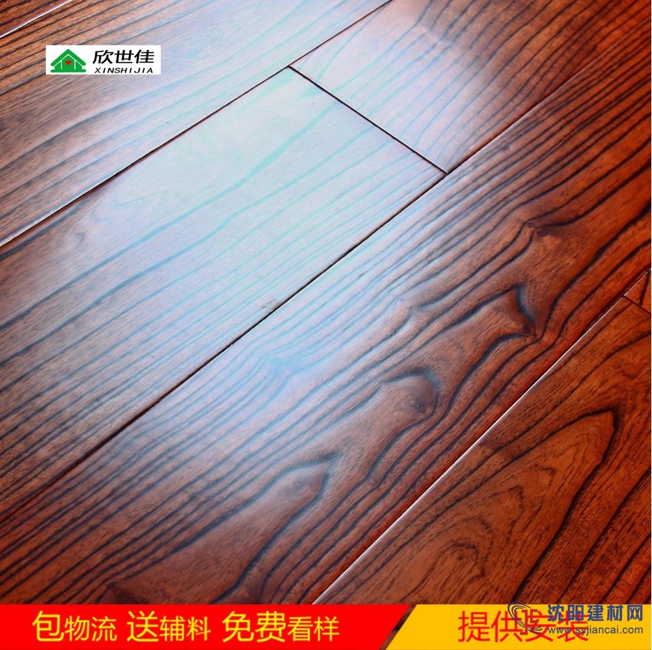 欣世佳强化复合地板家用工装防水耐磨光面环保