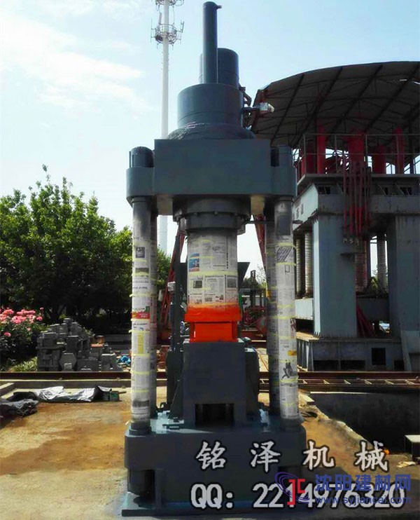 再生资源加工设备专业生产环保金属屑压块机