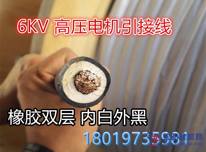 高压橡胶引线 3/6/10KV 橡皮线