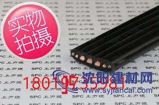 国标足平行车扁电缆 SPC上力