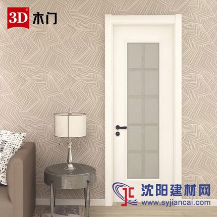 3D木门室内门定制套装门卧室门实木复合简约现代免漆