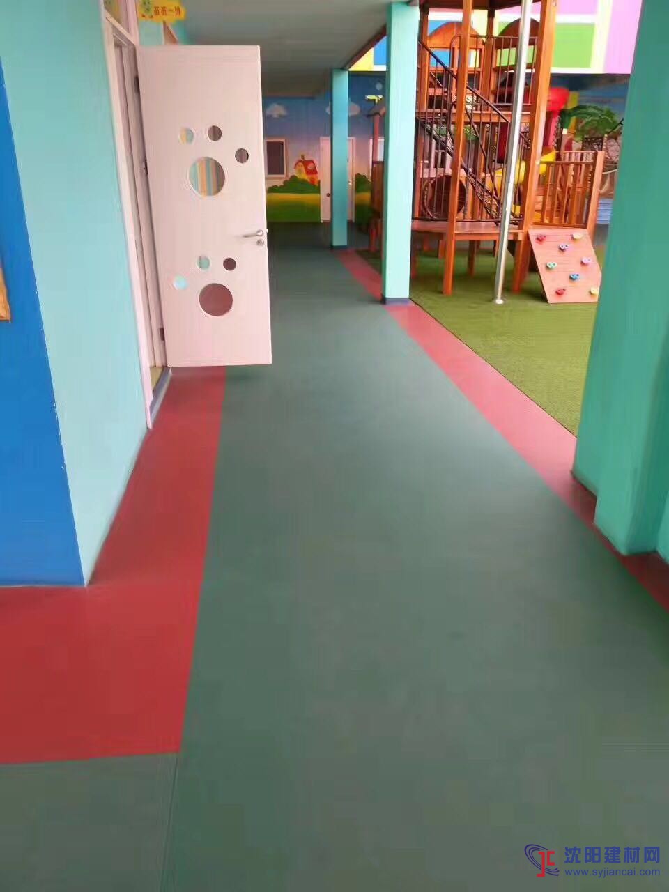 硕驰幼儿园彩绘PVC地胶