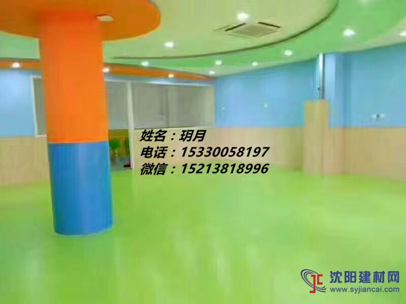大兴硕驰幼儿园防滑PVC地板