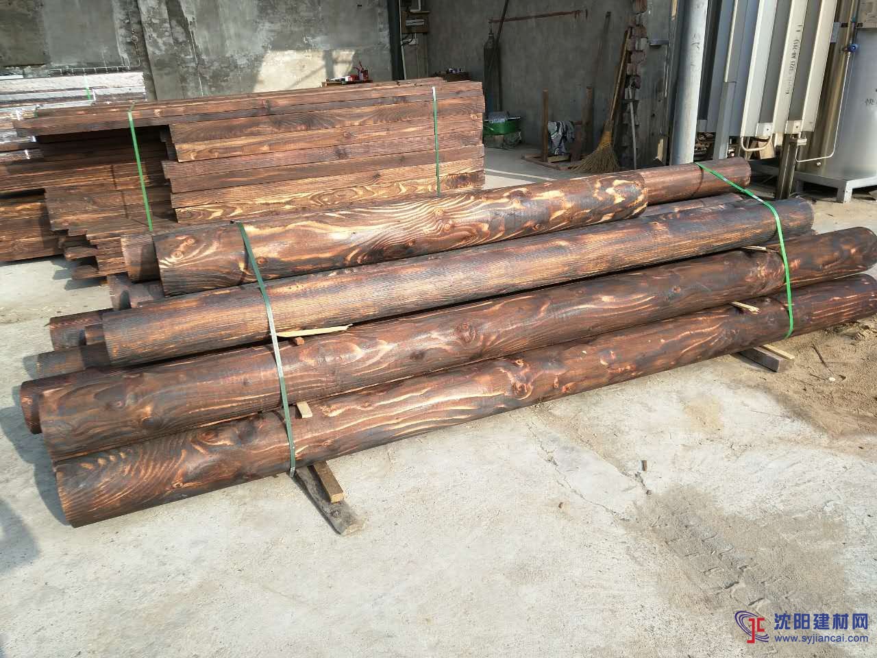 碳化防腐木、碳化木挂板、碳化木墙面板