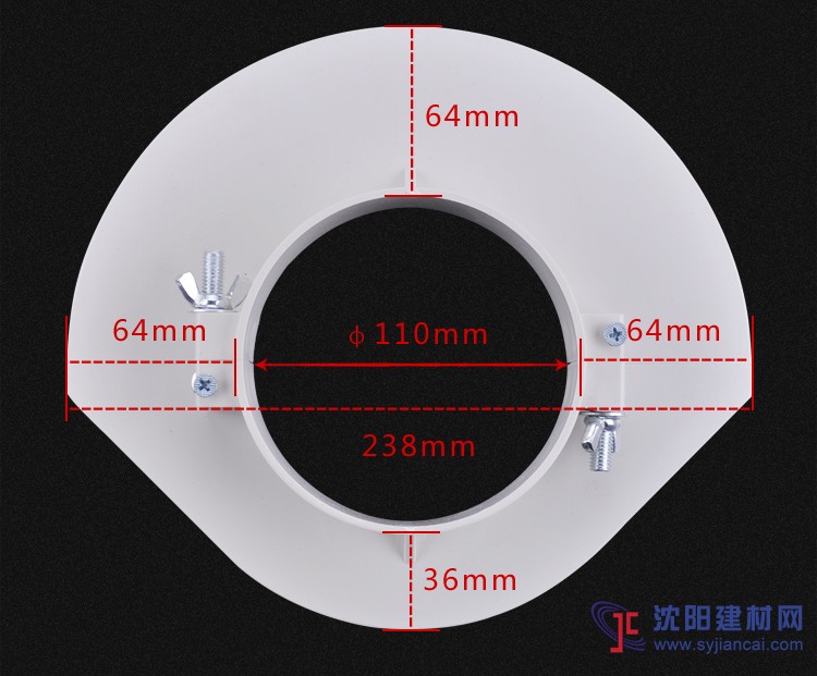 排水管道安装预留洞补洞封堵吊模板模具