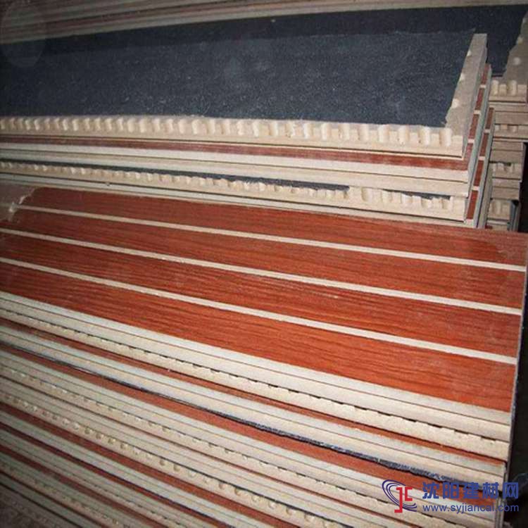 优质木质吸音板 木纹面装饰密度板