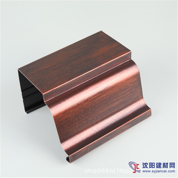 厂家供应铝合金天沟，落水管，别墅落水系统