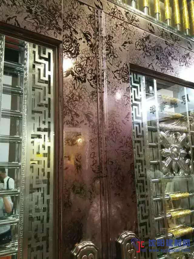 上海不锈钢腐蚀板 不锈钢蚀刻拉丝红古铜批发