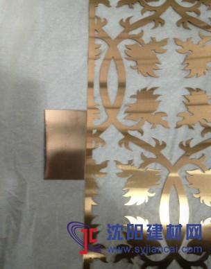 304古铜不锈钢屏风定做