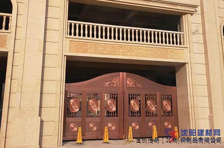 铜门庭院门体验 专注实现铜门高品质-宝创铜门